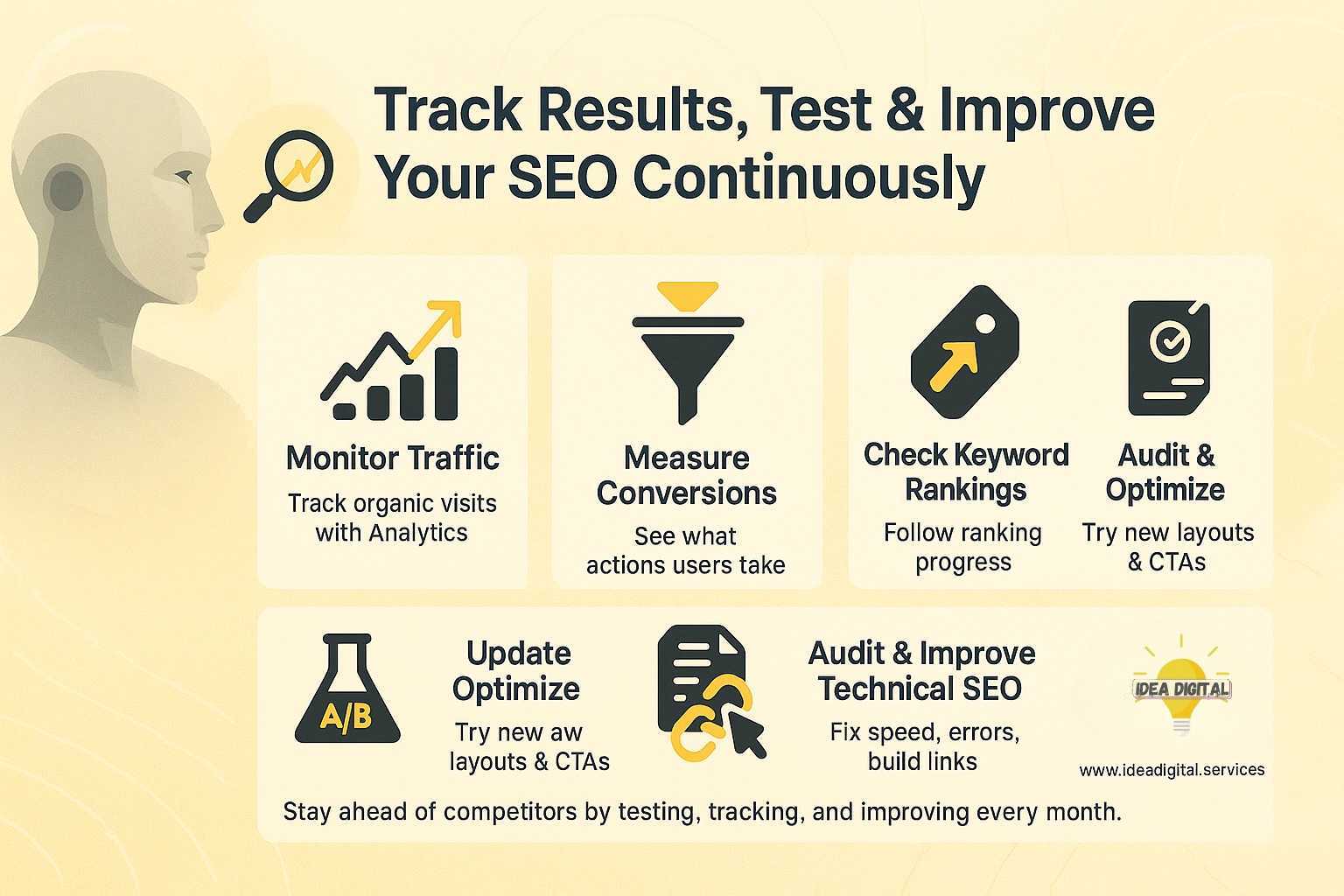 Track Results, Test & Improve Your SEO Continuously