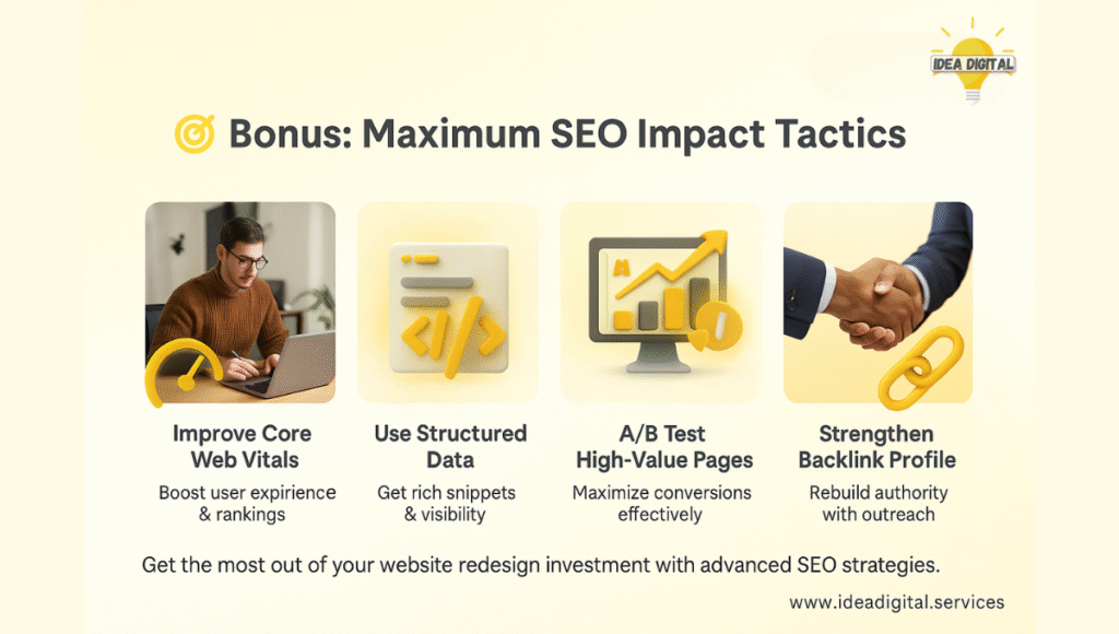 Bonus Maximum SEO Impact Tactics