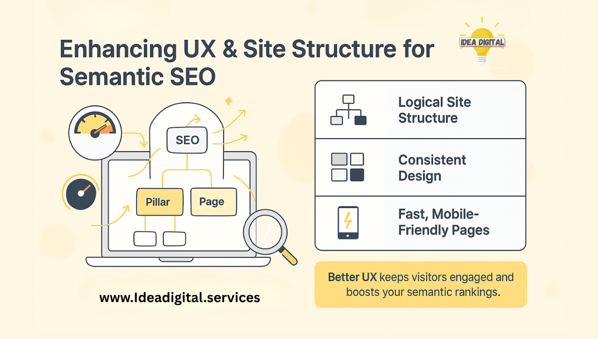 Enhancing UX & Site Structure for Semantic Ranking
