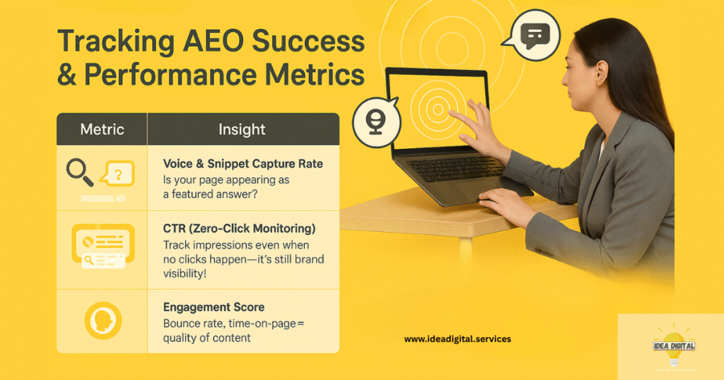 Tracking AEO Success & Performance Metrics