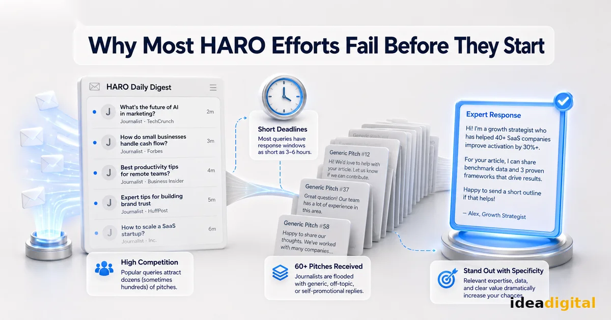 Why Most HARO Efforts Fail Before They Start